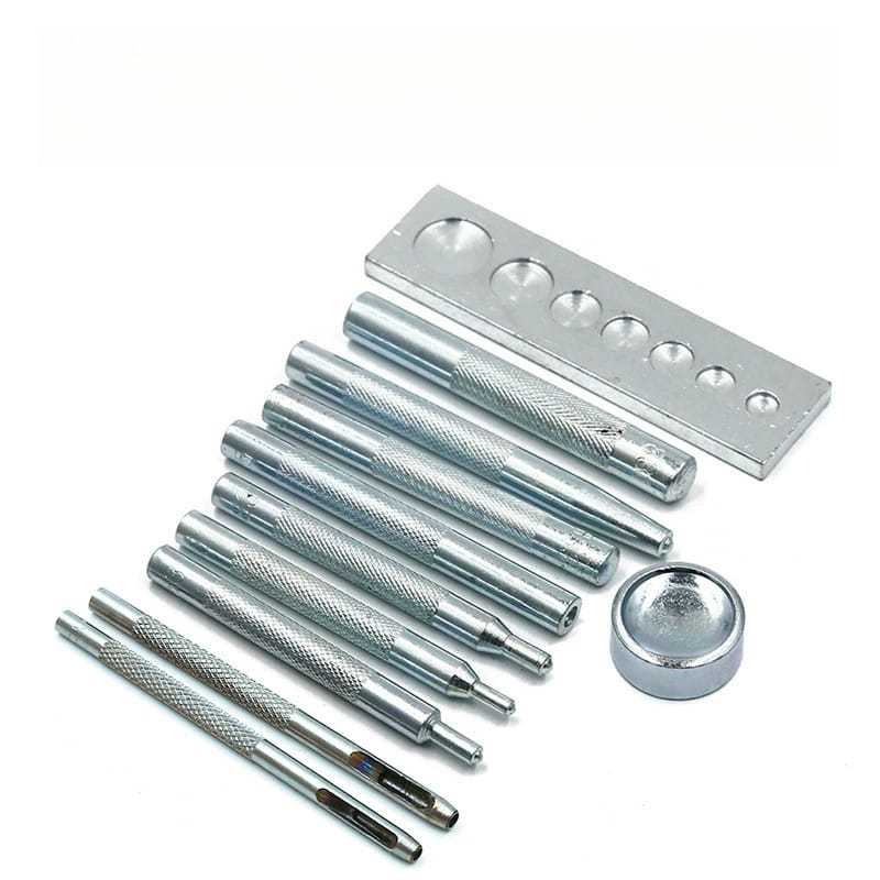 11Pcs Snap Rivet Fastener Butt - Rivet Setter Tool recension och pris