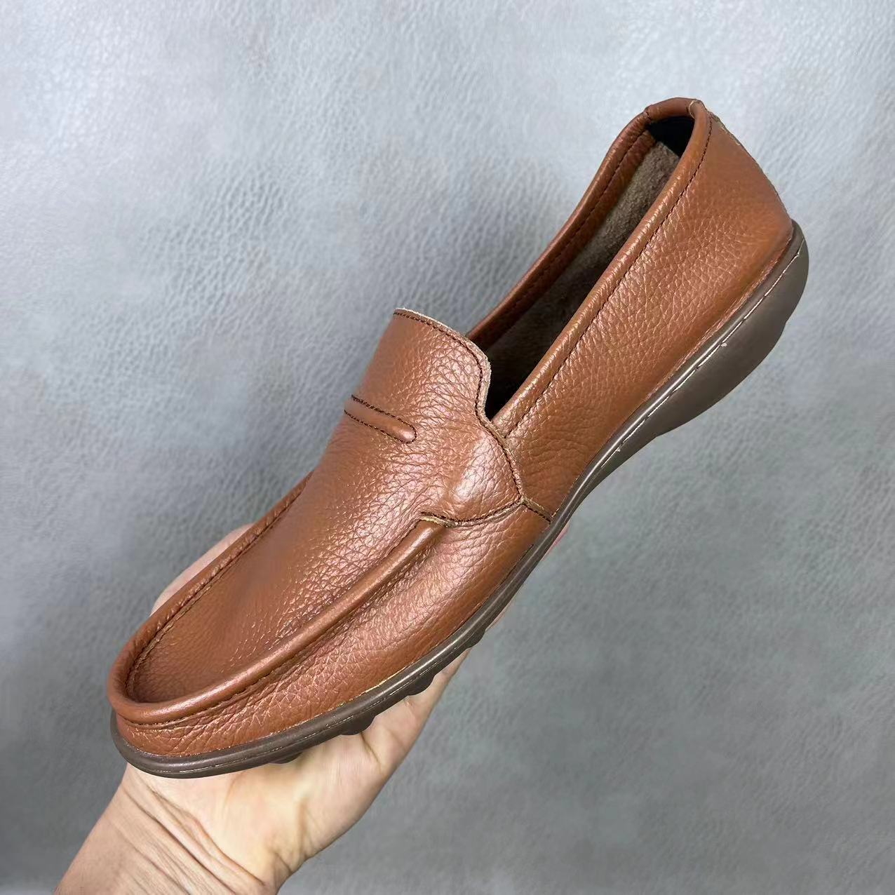 Low-Top Round Toe Men's Leathe - Leatherwork Designs recension och pris