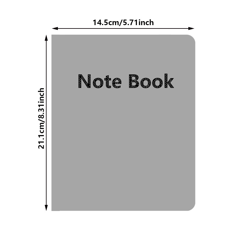Faux Leather Notebook with Cus - Leather Work Diary Covers recension och pris